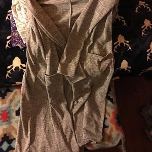 LulaRoe gray long cardigan